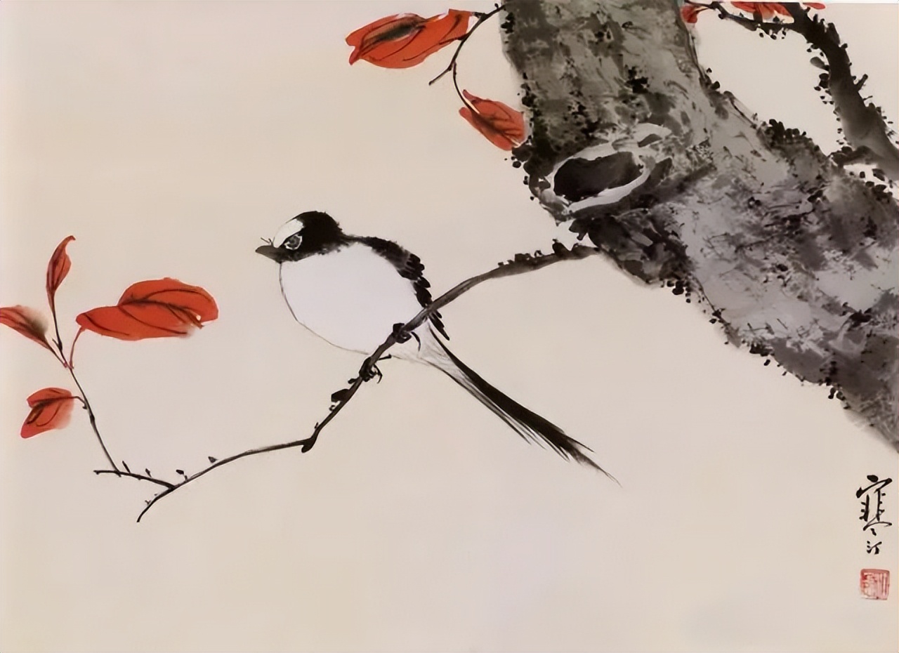 100幅小写意花鸟画︱江寒汀作品