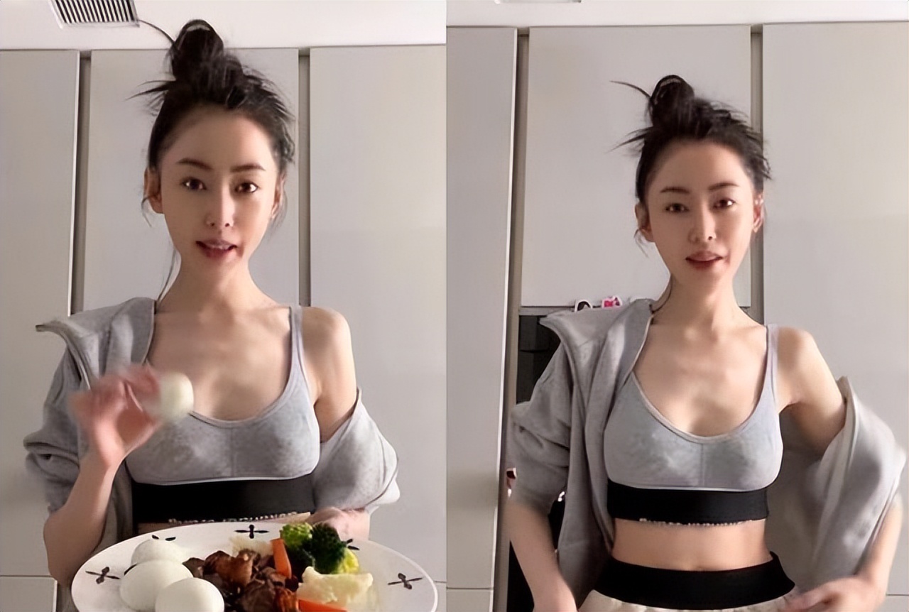 娄艺潇自曝体重120斤,杨颖穿不上小号尺码,白幼瘦审美该停了!