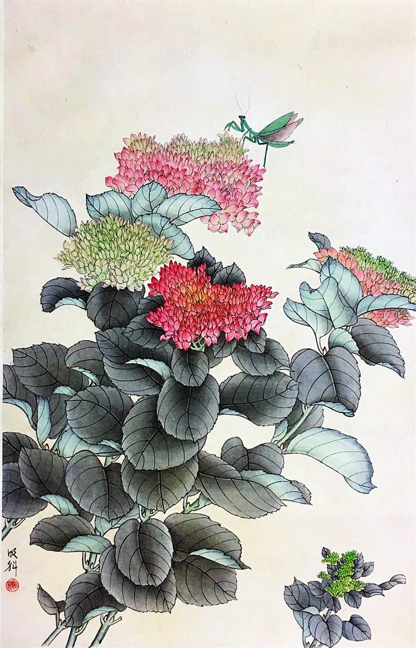 本市热点:著名画家王明科工笔画选辑