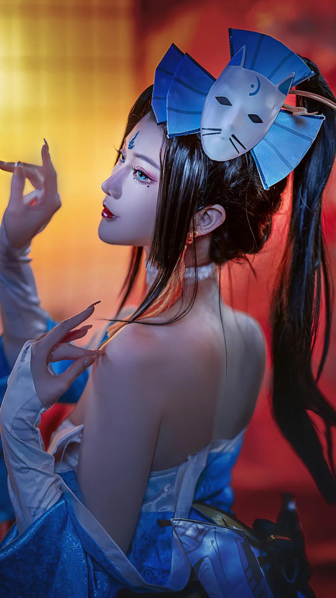 王者cos:多位女英雄合集,露儿大魔王cos