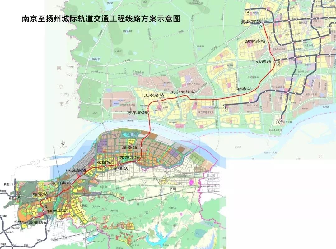 宁扬城际铁路最新图图片