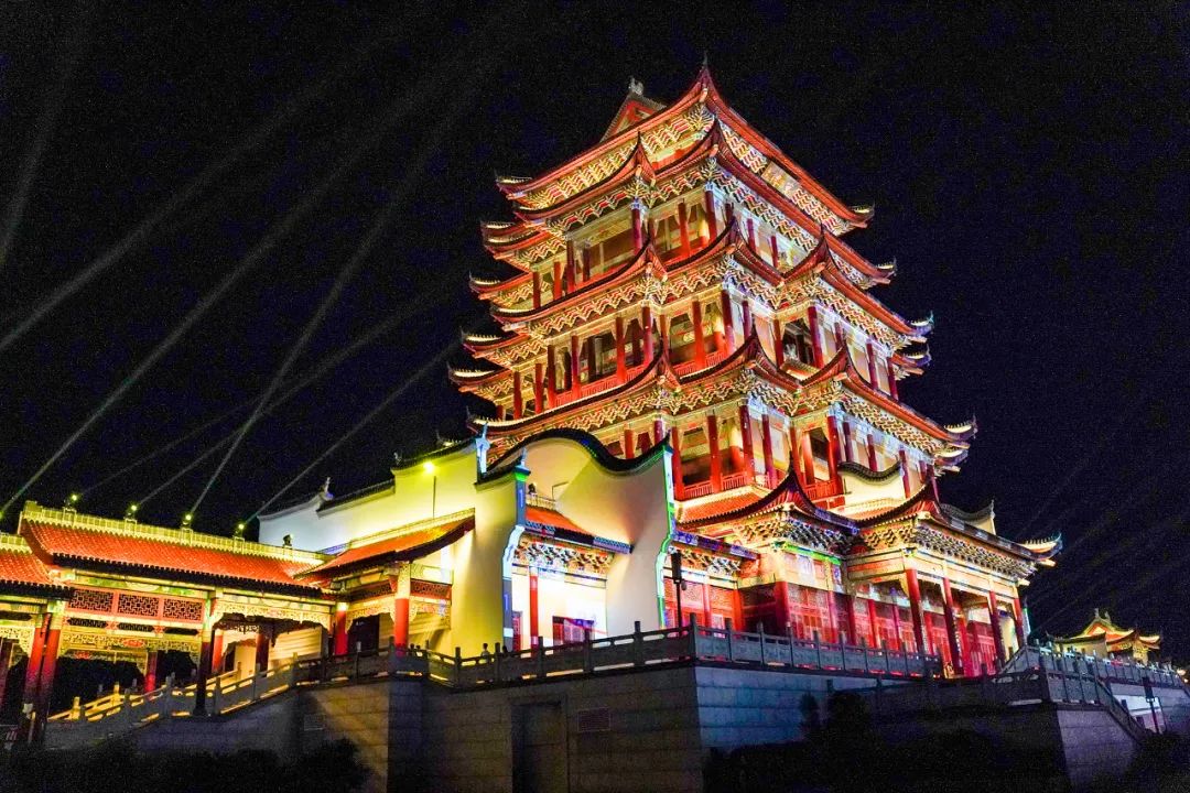 湖南湘潭夜景图片