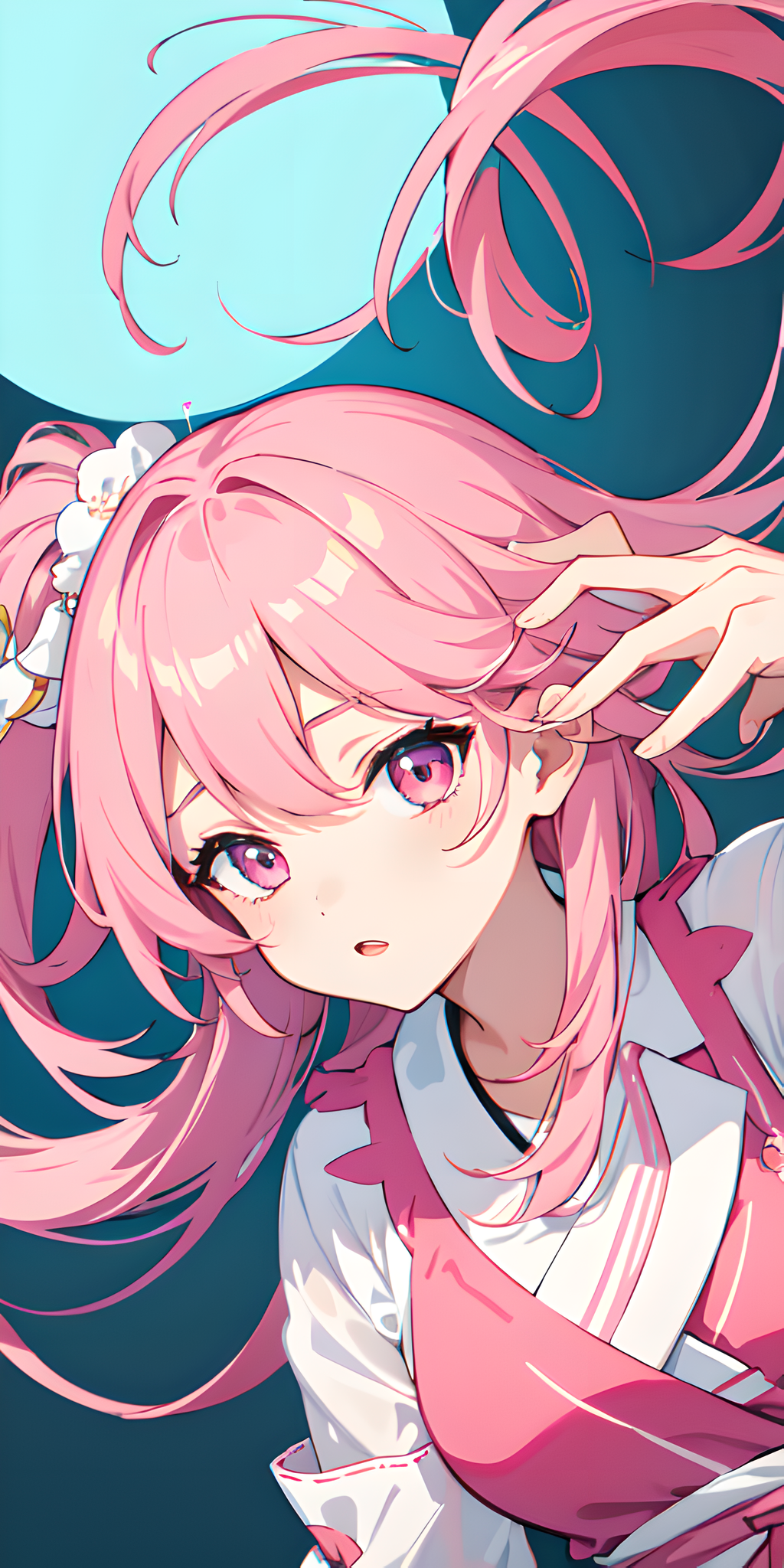 ai绘画:神秘的动漫世界里的少女,超清画质