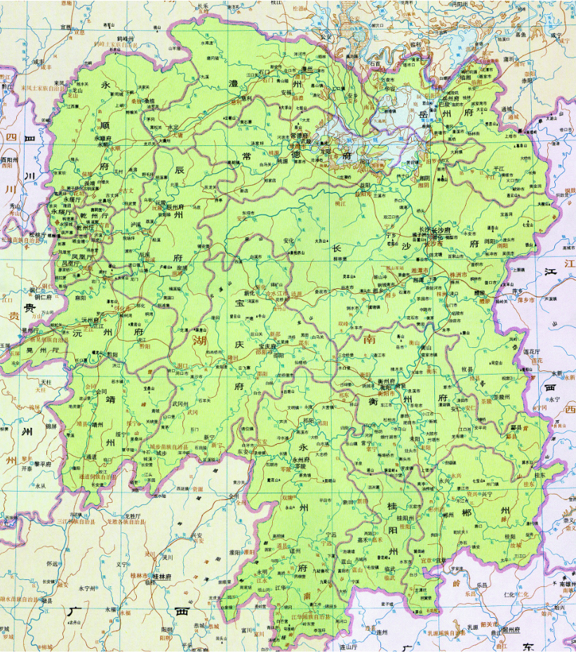 清初,把湖广分为湖南,湖北两省,为何湖南的省会最初却不在长沙