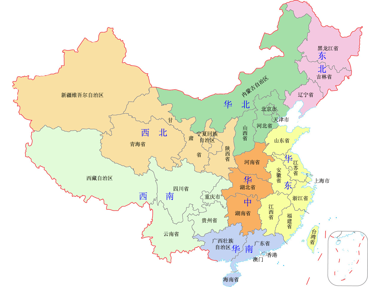 只要西南五省地图图片