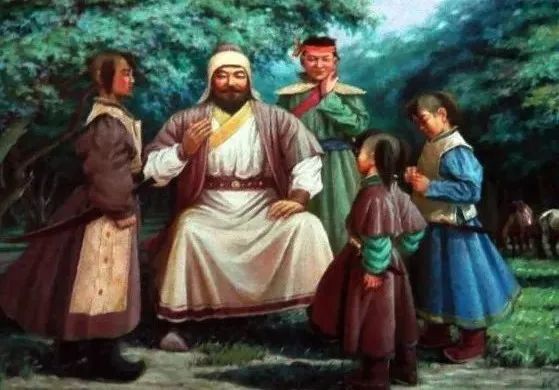成吉思汗的8个儿子与6个女儿