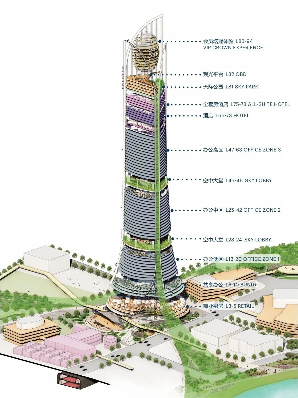 北外滩480米新地标图片