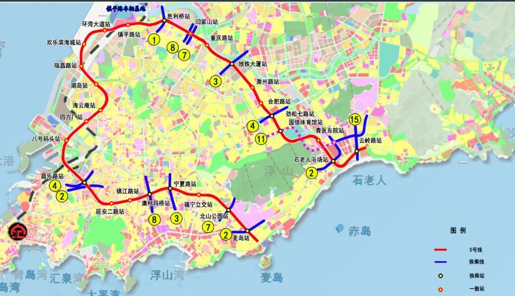 青岛地铁5号线图片