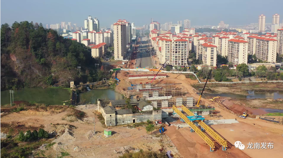 上新!龙南这座地标大桥建设进展来了!