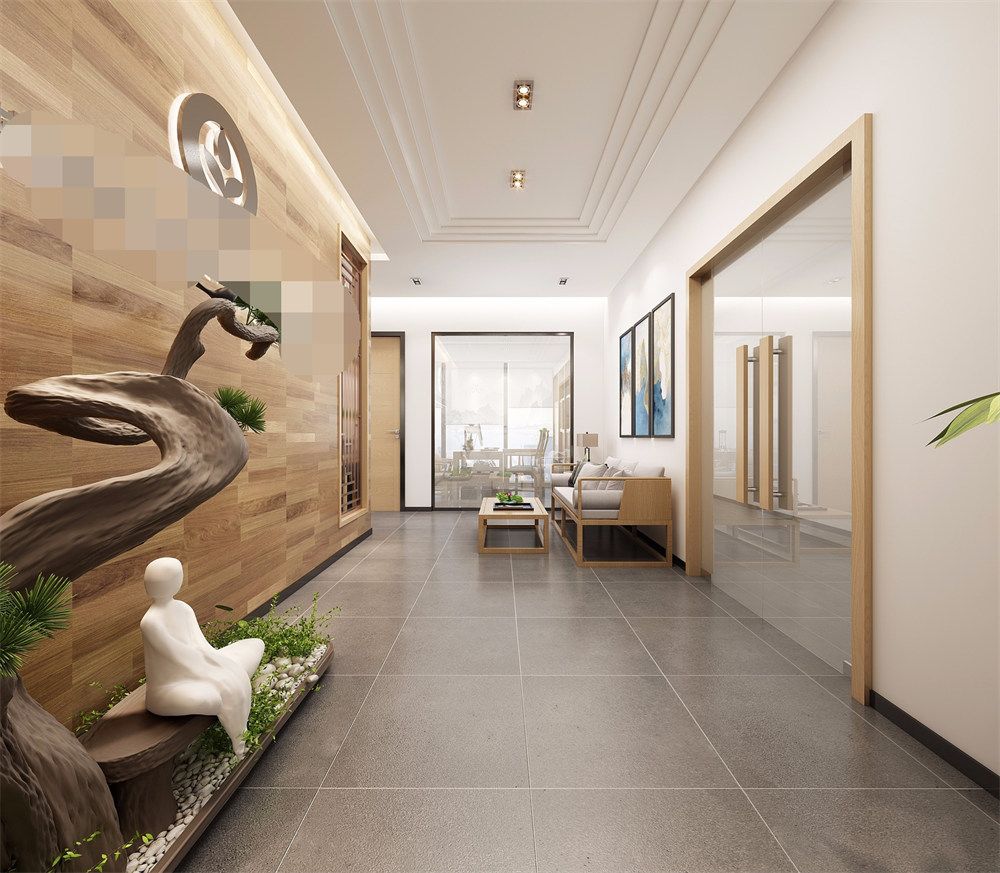 昆明办公室装修|新中式风的办公室能有多美?