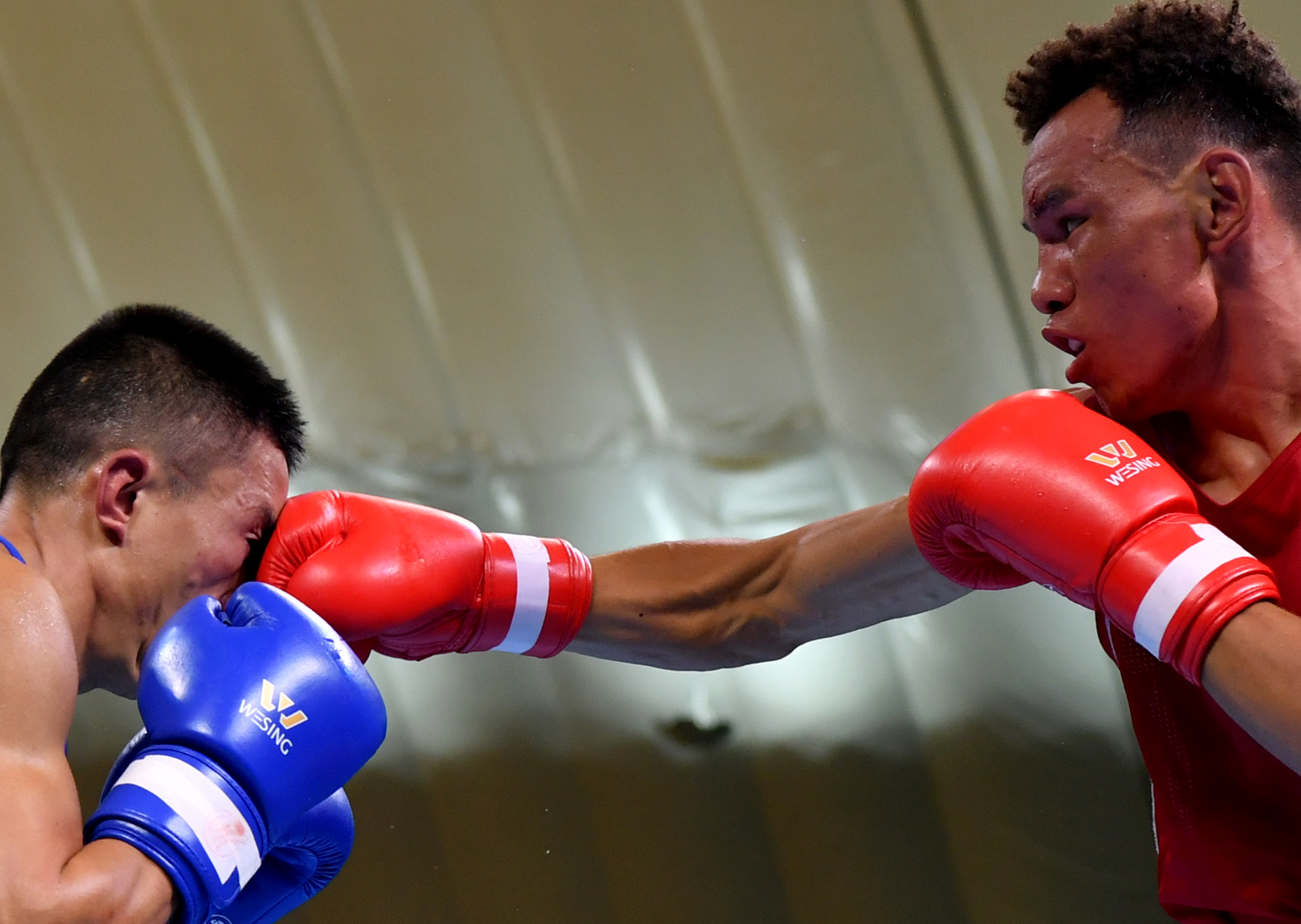 拳击——全国男子锦标赛:山俊夺得63公斤级冠军