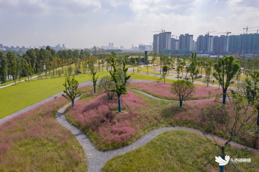 粉粉哒,少女心要炸!径河公园二期建成
