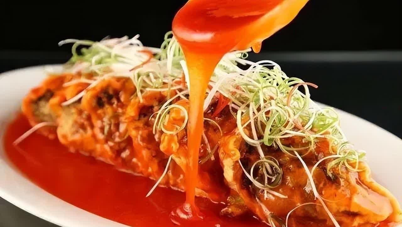 川式脆皮鱼,外皮酥脆肉质细嫩,美味好吃