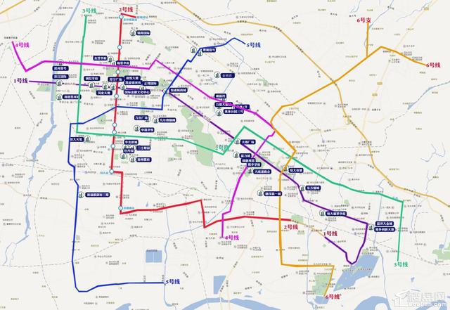 包頭規劃6條地鐵線路,182km,如今