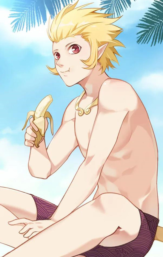 西行小队换泳装,悟空成靓仔,杀心如来组cp,素衣好身材一览无遗