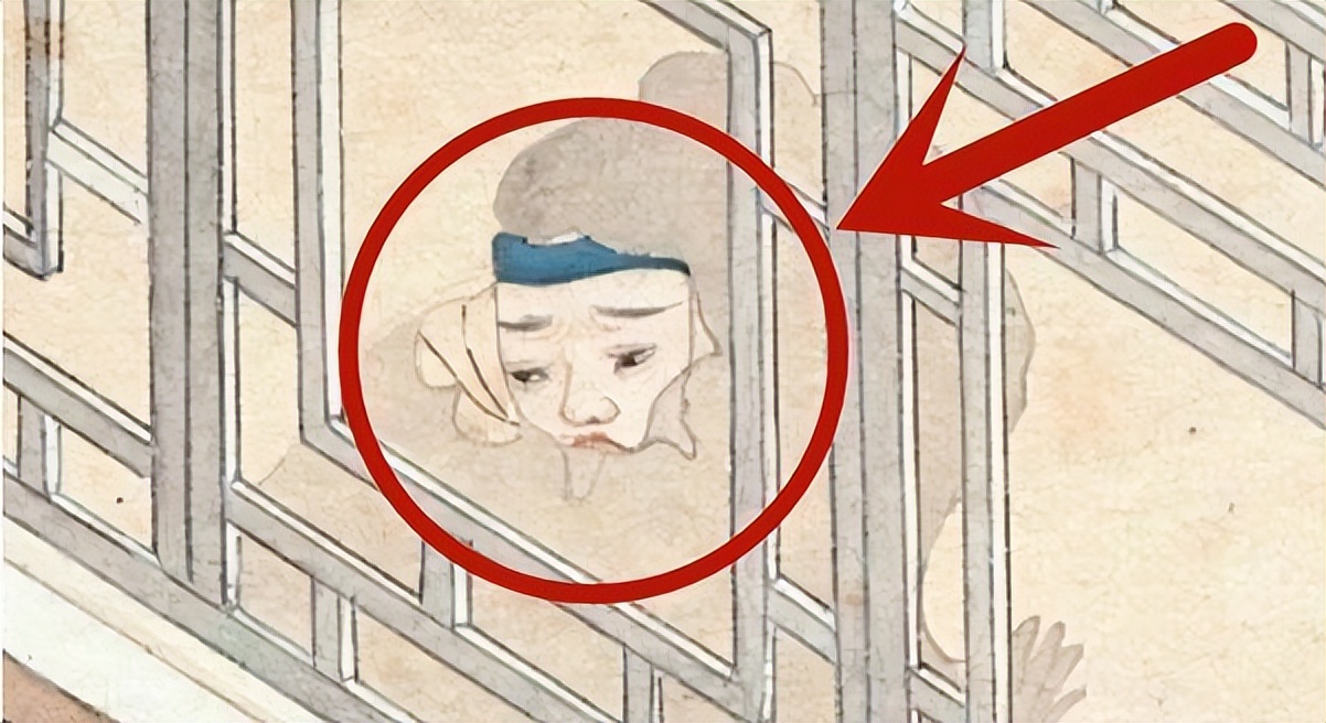 清朝《窥窗见鬼图》真的有那么可怕吗?你可知道其中的意义吗?