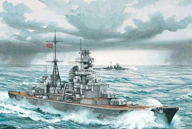 二战英德海军最激烈的一战,丹麦海峡海战