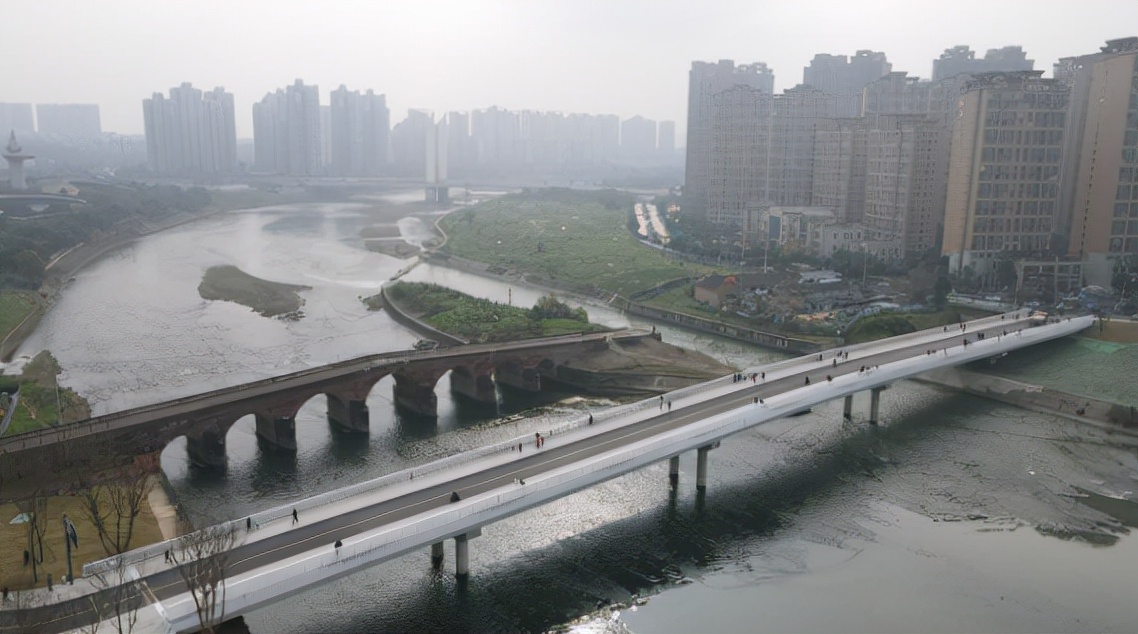 天府新区二江寺新桥 通了