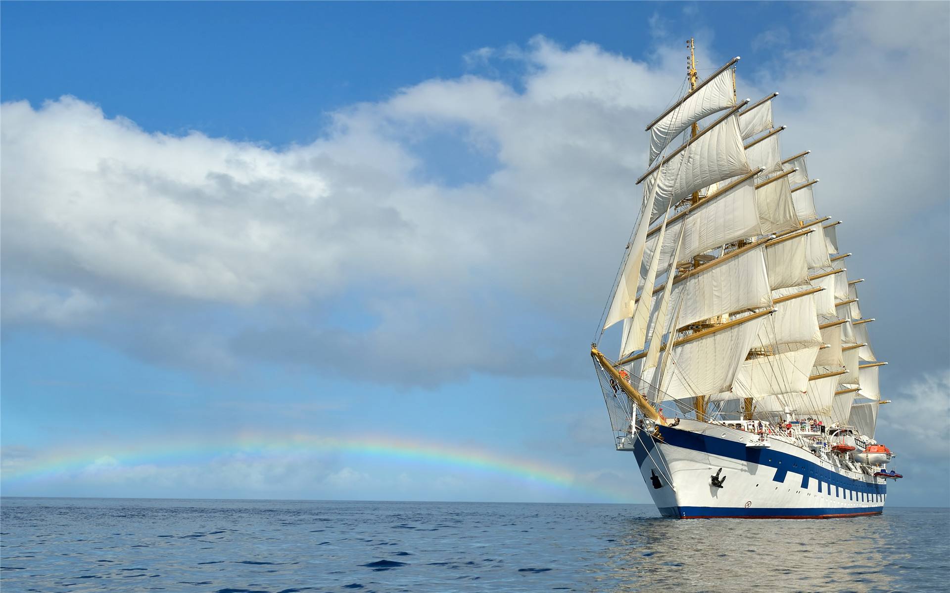 心理测试,凭感觉选择一艘帆船出海,测你未来的额生活质量如何