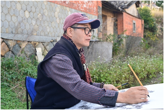 "我们的中国梦文化进万家"南安市美术家写生创作行 ― 走进翔云