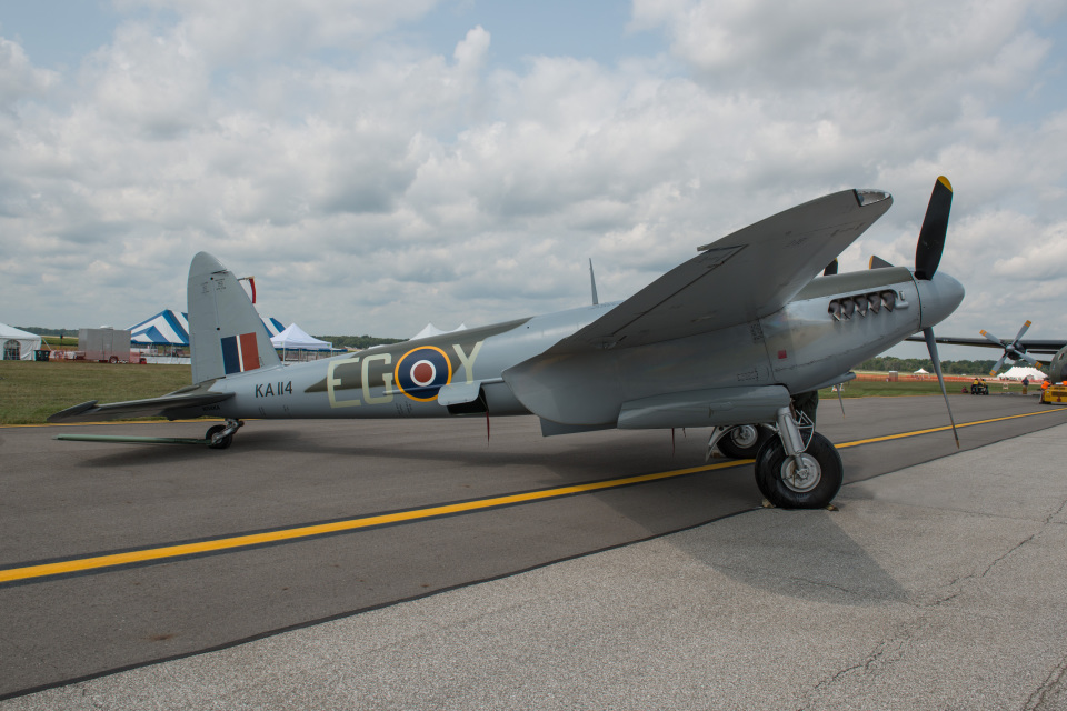 木制奇迹德哈维兰(de havilland)dh98 蚊式轰炸机(mosquito)