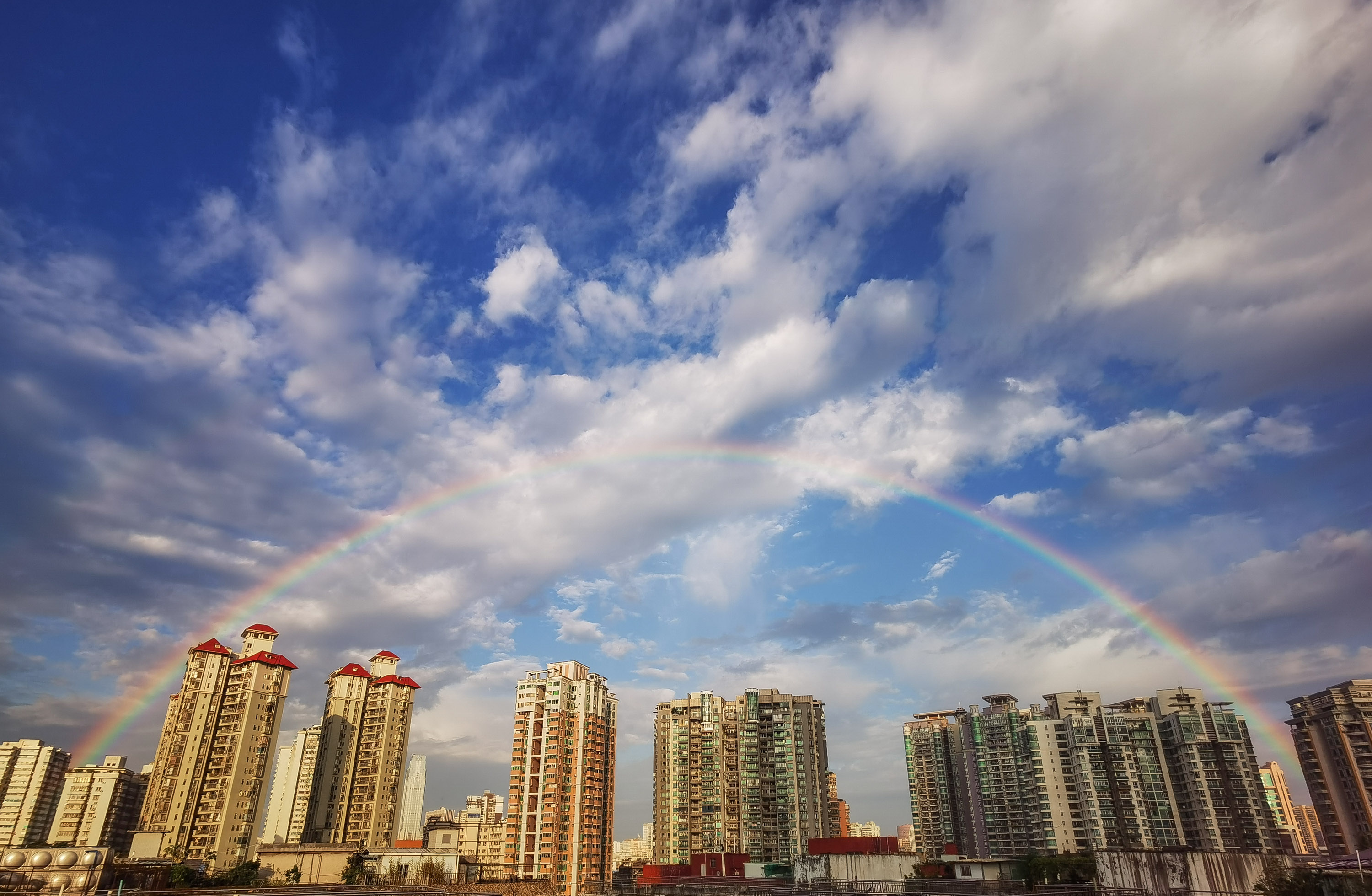 彩虹 自然风景壁纸图片