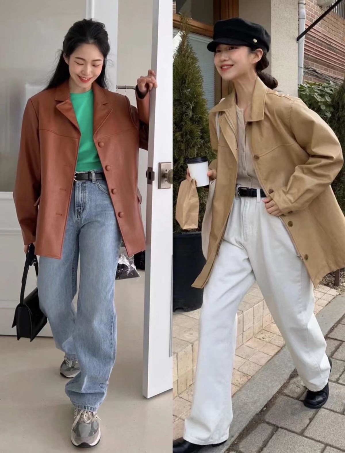 秋天漂亮衣服太多了!10套日常穿衣模板,每天美得不重样