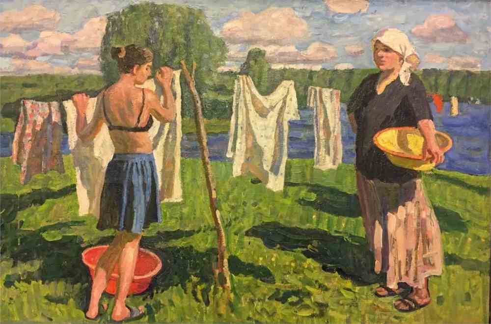 前苏联油画大师作品︱特卡乔夫兄弟绘画作品