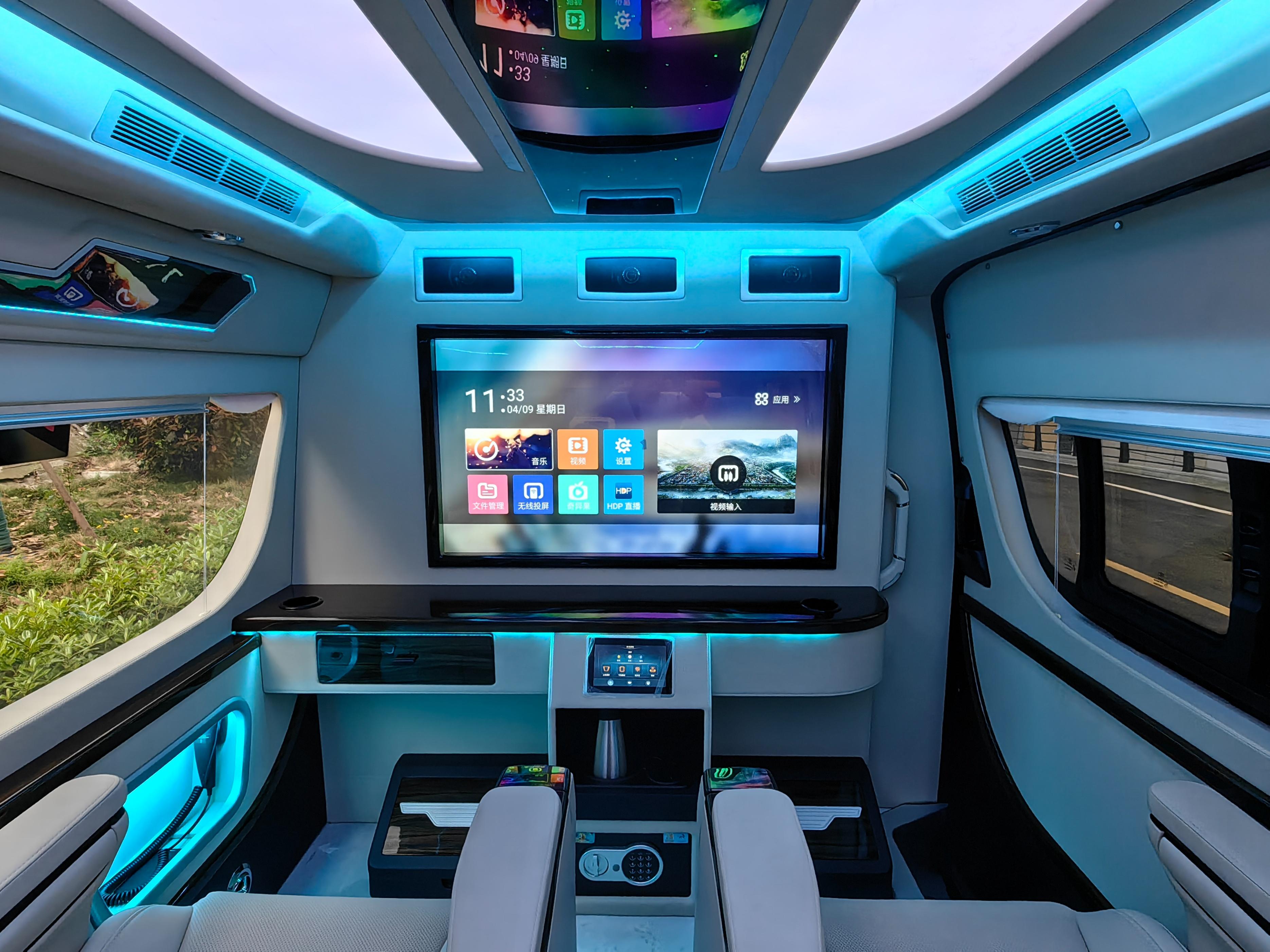 纯进口,3.5l大排量丰田海狮高端定制七座商务车,蓝牌c照上路