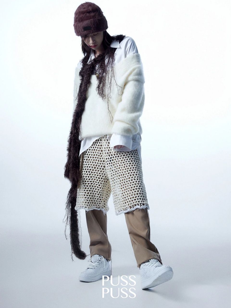 小鬼王琳凯上脚的白浮雕星星鞋,鲨疯了好嘛!