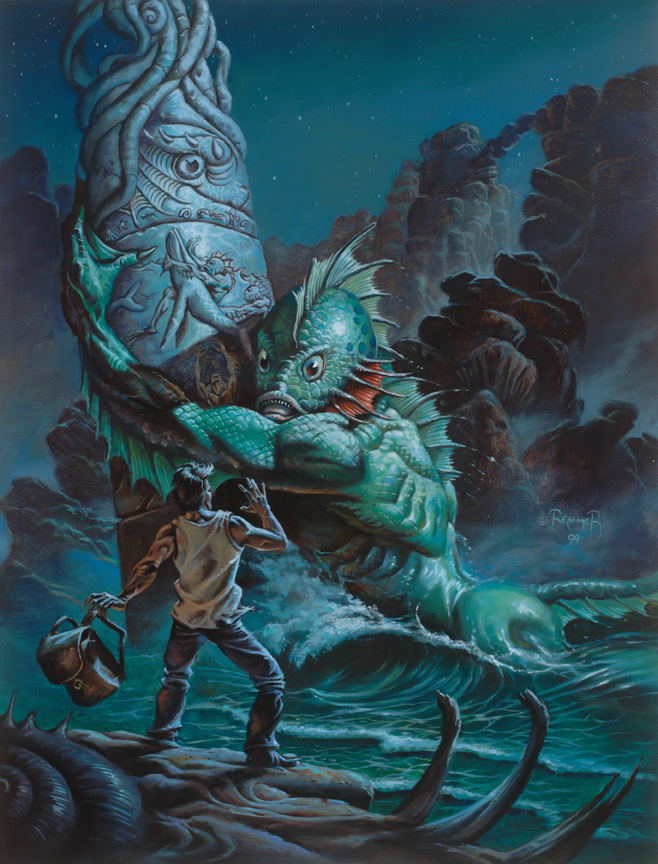 克苏鲁神话生物:大衮和海德拉