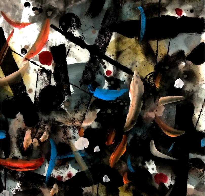 雅韵玲珑彩墨间——袁付国彩墨画初印象