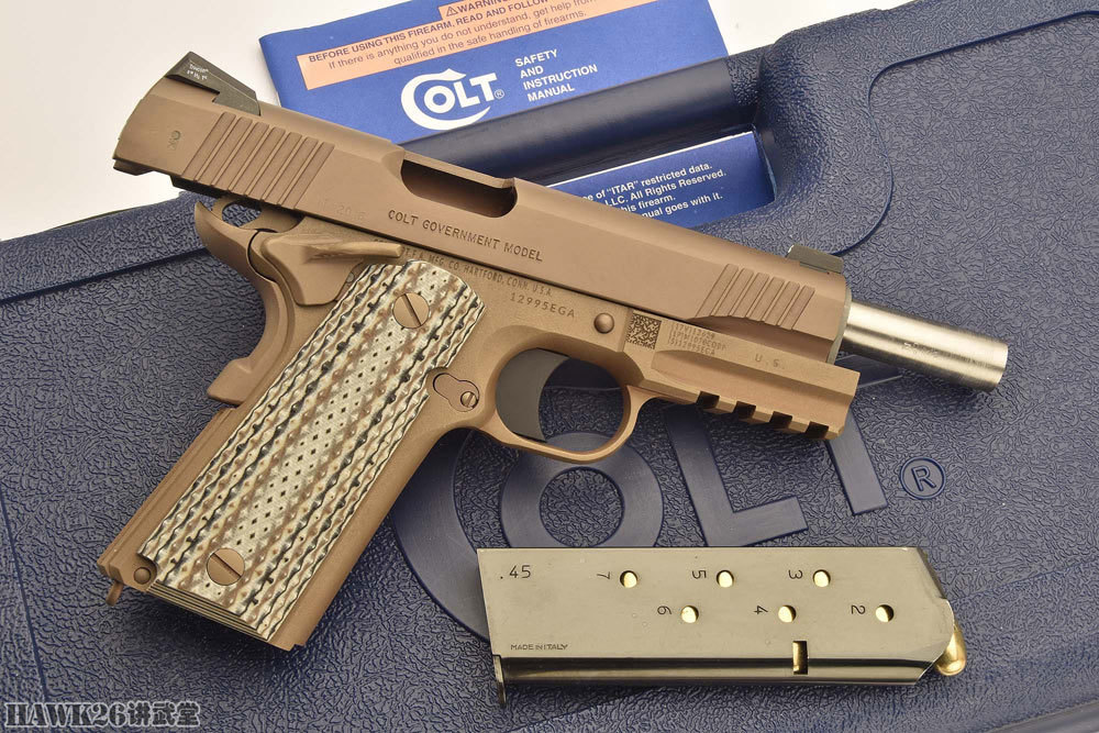 细看:柯尔特m45a1 cqbp 美国海军陆战队特种部队信赖的自卫武器