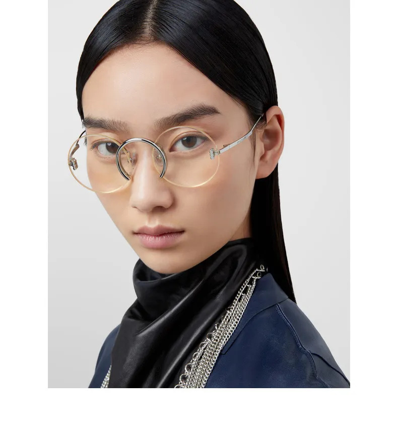 不同脸型适合不同眼镜