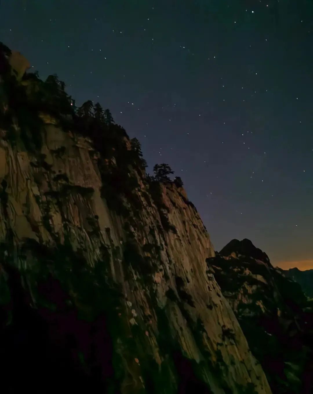 许你满天星——华山星空