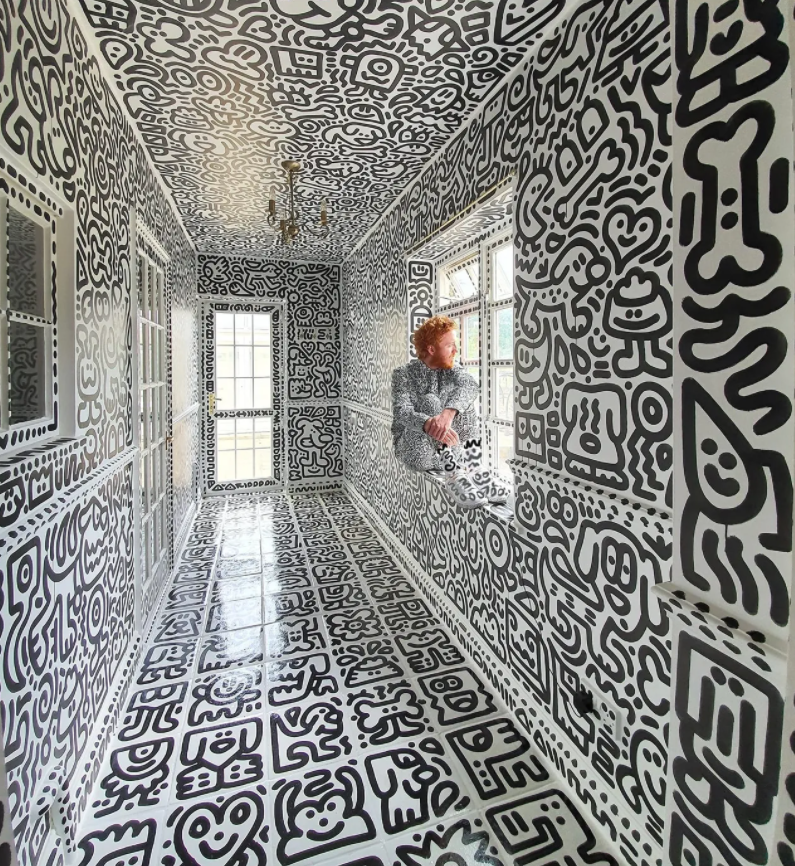 他是精神病人,一幅画却拍出700万?密集恐惧症慎入!