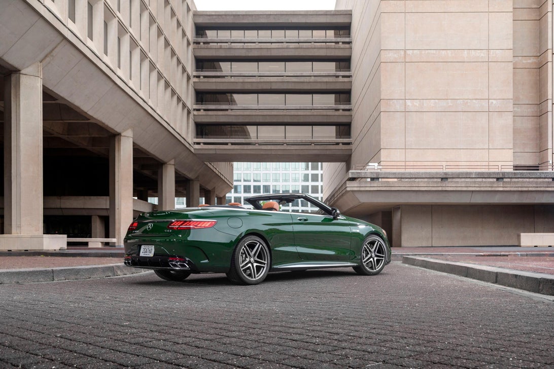 2020 mercedes-amg s63 cabriolet 评测:大功率,大天空