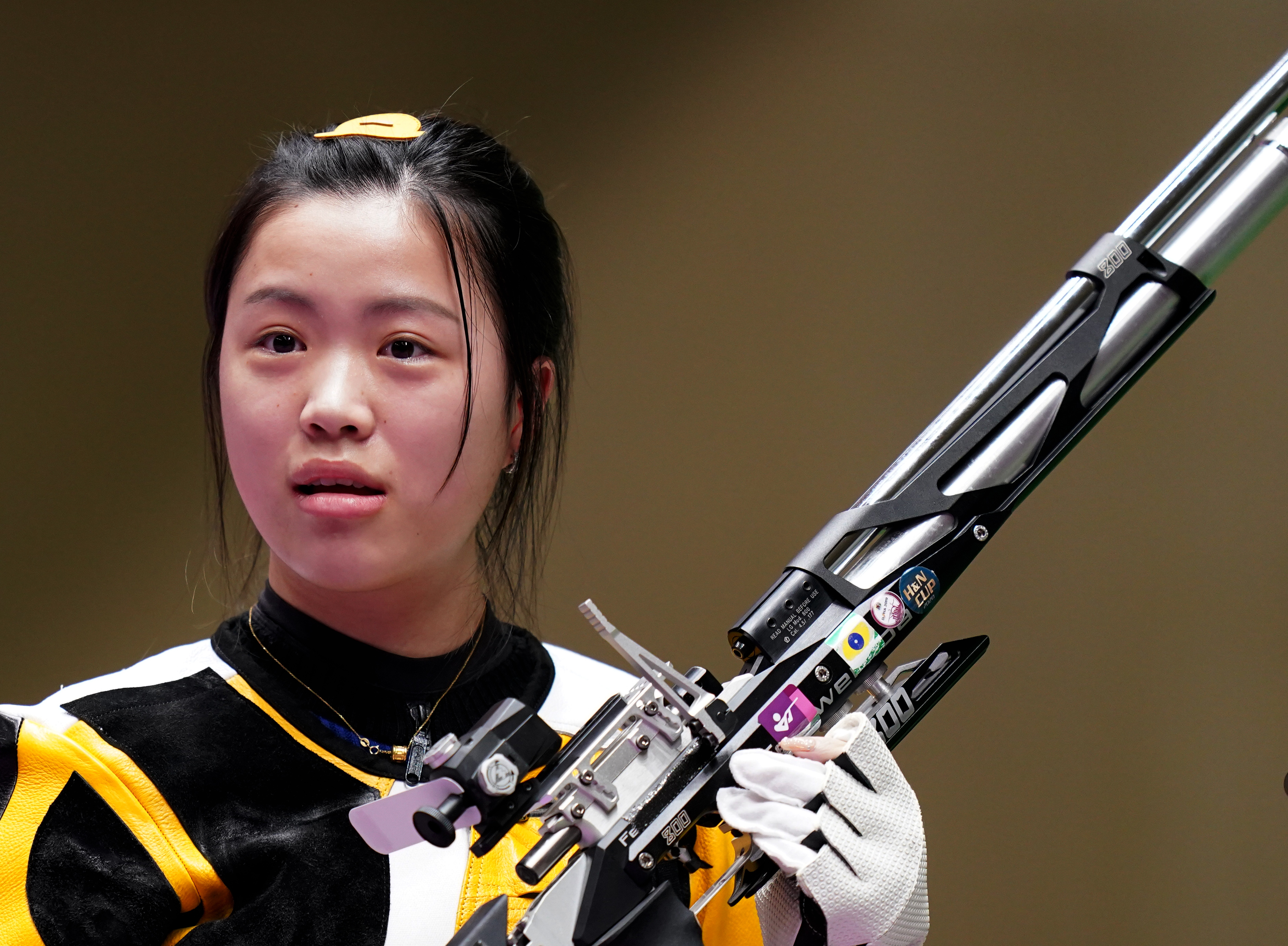 射击——女子10米气步枪:杨倩夺得东京奥运会首枚金牌(2)