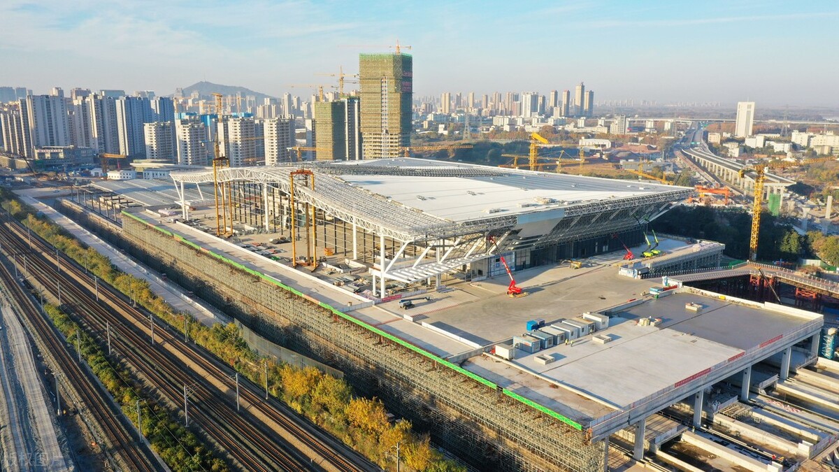 安徽新合肥西站建设忙 预计2025年开通运营
