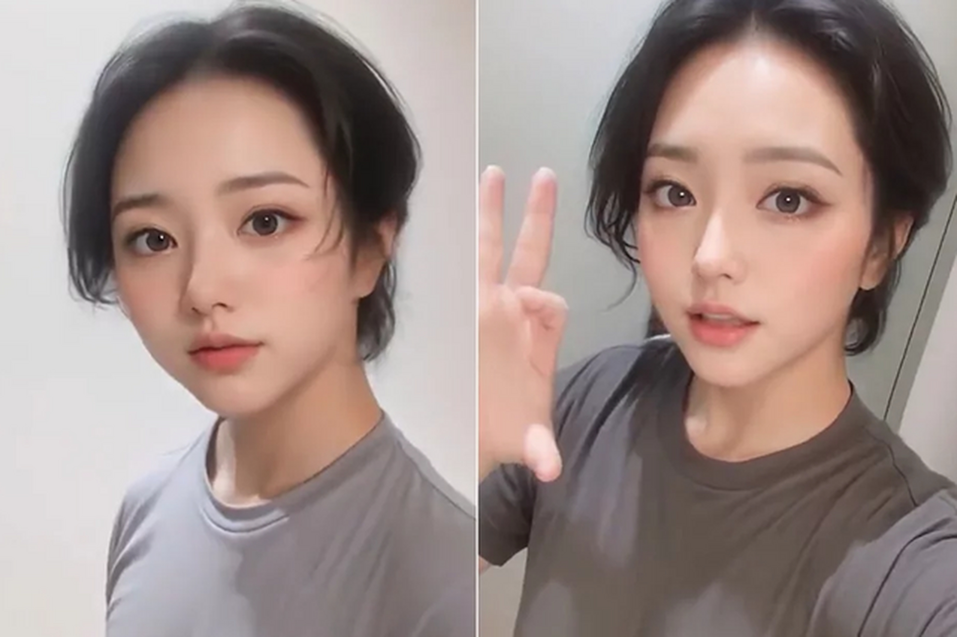 来看看40岁大叔ai换脸变超级美少女 陆网友指撞脸「韩国人气女星」 ai