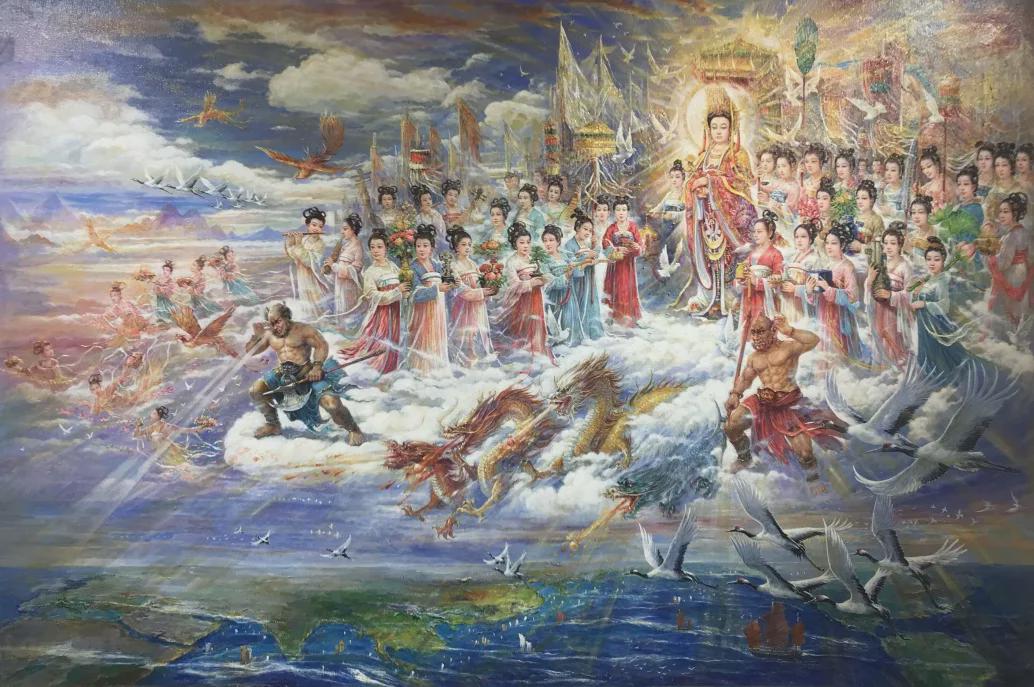 "妈祖情"主题油画展