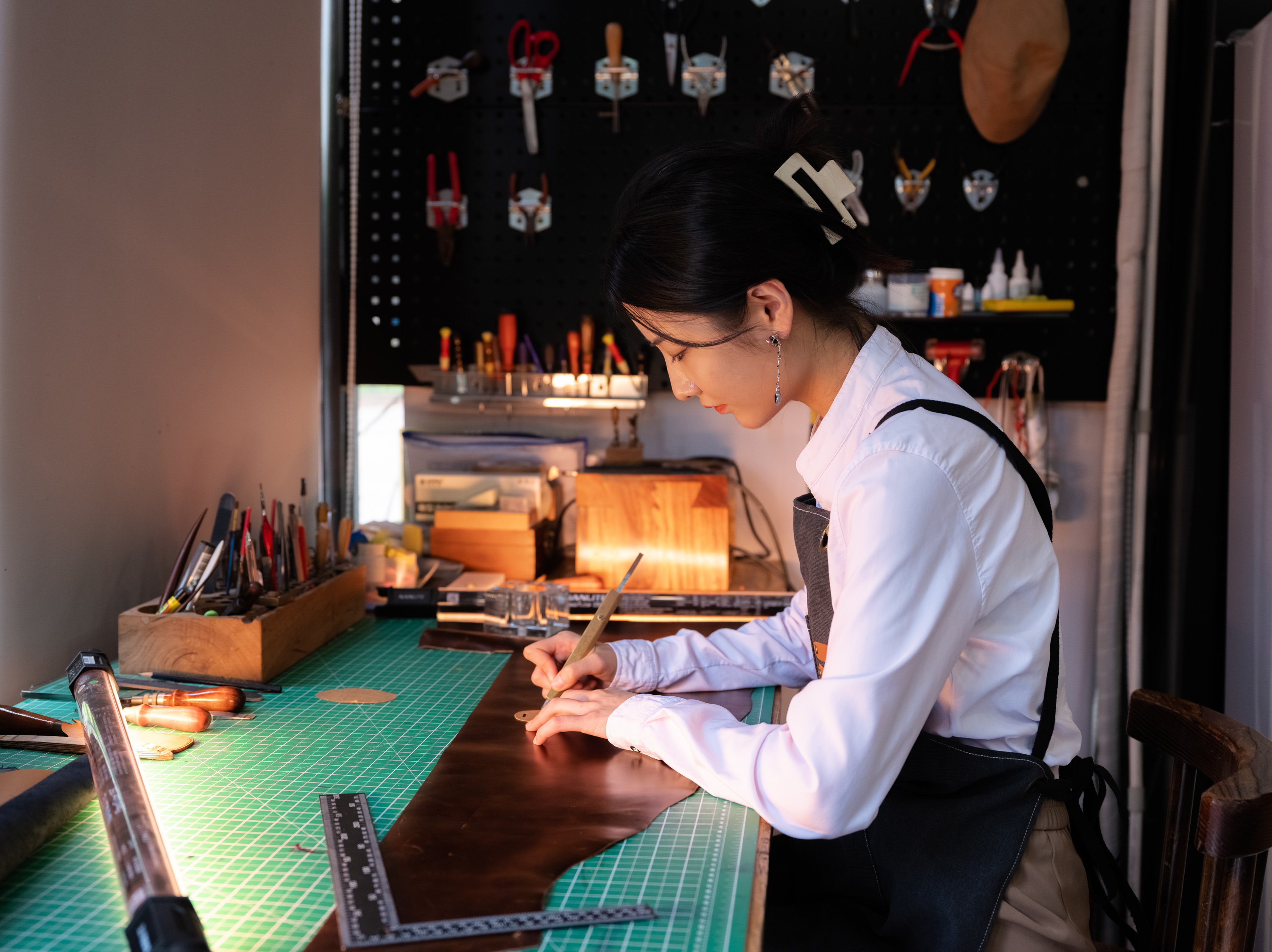 手工皮具师独白:因为用心,所以动人