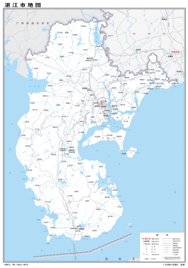 今天的湛江及湛江港