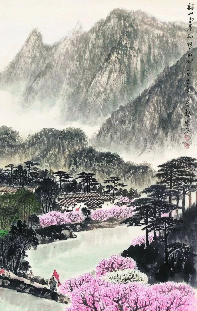 艺术鉴赏|魏紫熙笔下大气磅礴的山水画