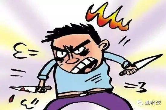 折腕夺下菜刀!漯河民警一招制敌,徒手制服持刀歹徒