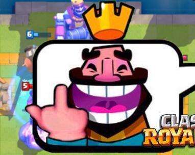 皇室战争:守门员不放行1级大佬情有可原,但发表情就过分了吧