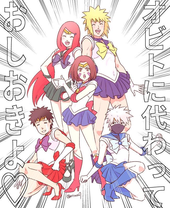 《火影》高人气角色,六代目火影卡卡西变装秀,太辣眼不敢看