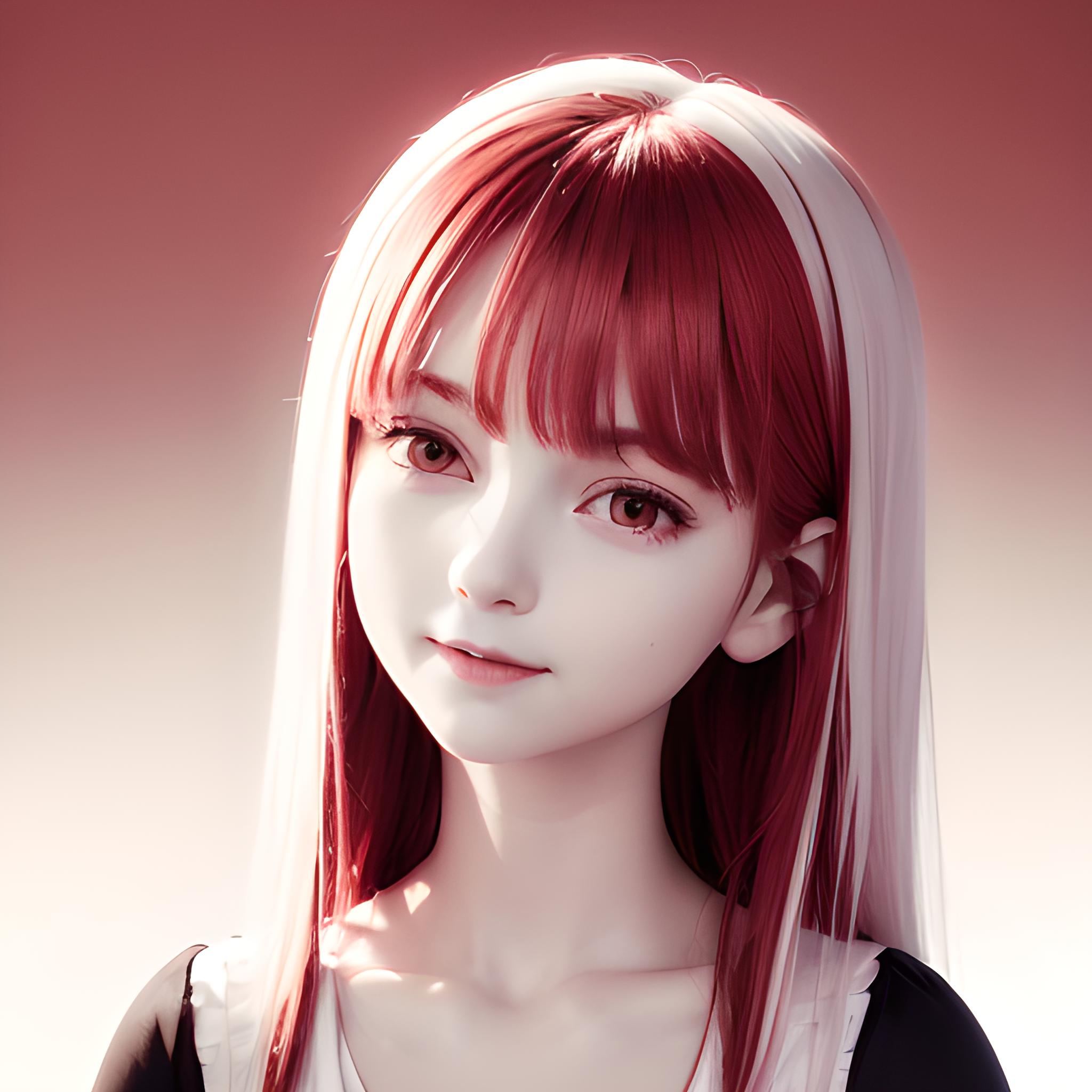 头发颜色与发型在「ai」绘画中的应用(二)