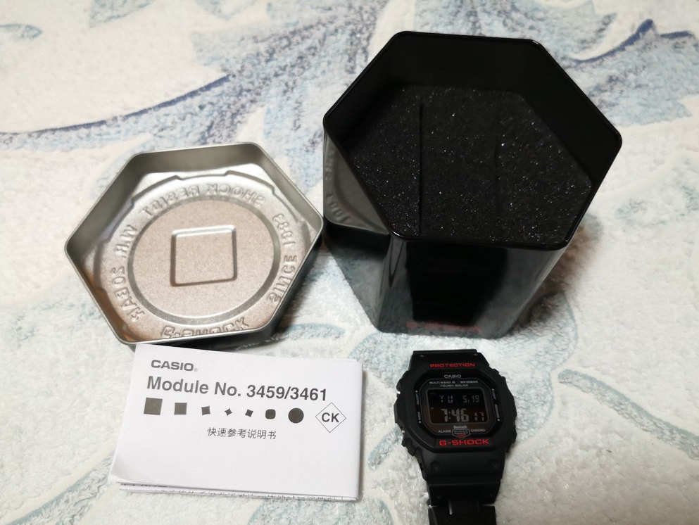 人生绕不开的一只"小方块"——卡西欧gw-b5600