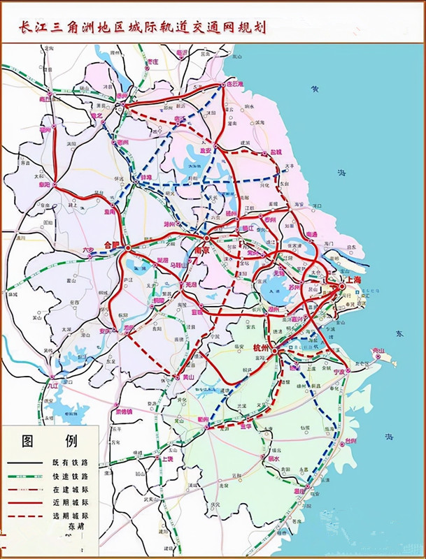 镇江轨道交通初步拟定4条线路,线网里程102公里